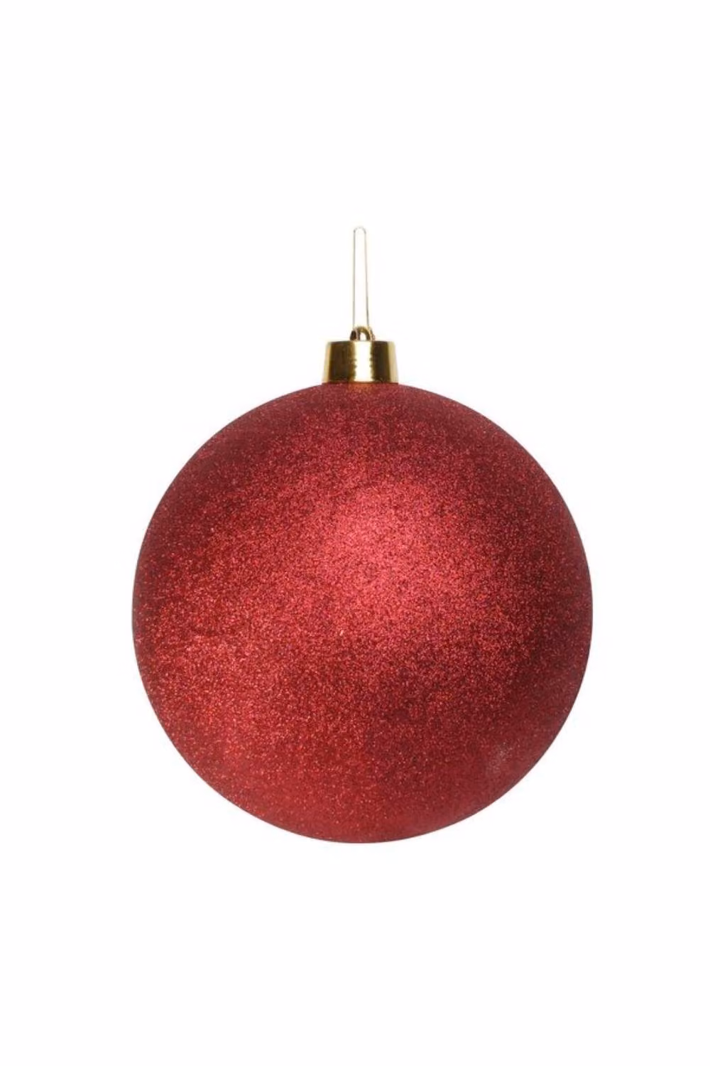 KDMD Burgundy Glitter Shatterproof Christmas Bauble, Diameter: 30 cm – 2