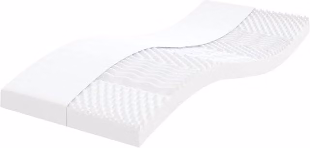 Berkfield Home Comfort Foam Mattresses, 2 Pack, White, W/D/H: 90 x 190 cm