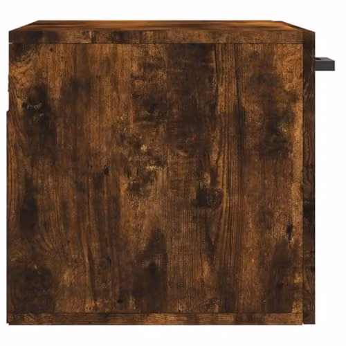 vidaXL Wall-Mounted Cabinet in Smoked Oak, W: 60 cm, D: 35 cm, H: 35 cm – 4