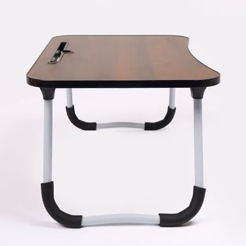 OHS Brown Foldable Wooden Laptop Tray and Bed Table, W/D/H: 60 x 35 x 26 cm – 5