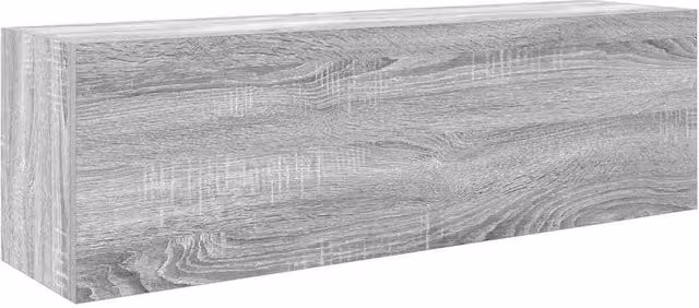 Berkfield Home Grey Sonoma Bathroom Wall Cabinet, W/D/H: 100 x 25 x 30 cm