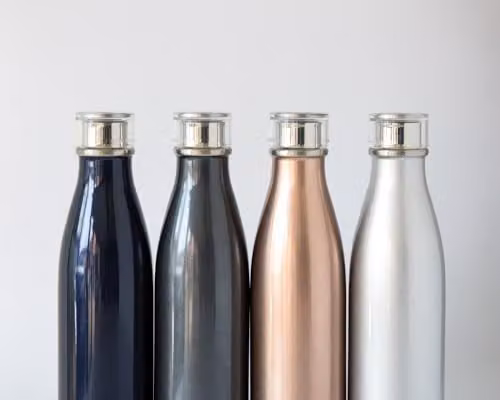 Built New York Vacuum Insulated Stainless Steel Leakproof Hydration Bottle, Silver, 740 ml – 2