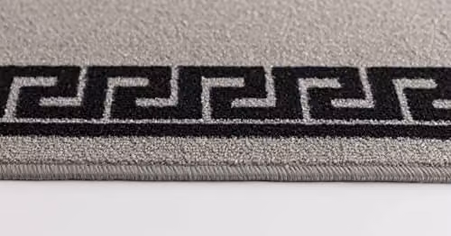 Desire Rugs Havana Greek Key Non-Slip Washable Doormat, Grey, W: 40 cm, D: 60 cm – 3