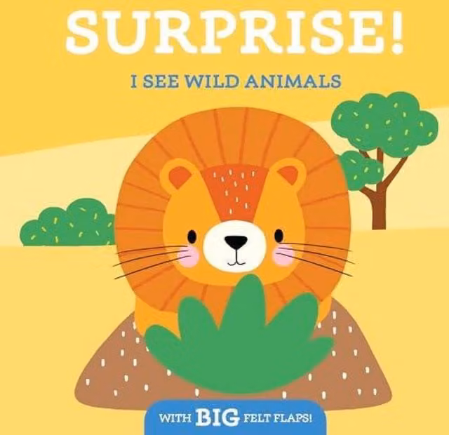 Yoyo Books I See Wild Animals Multicolour Board Book