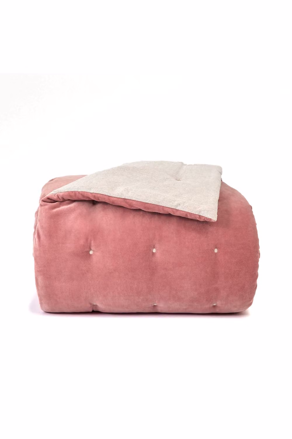 Christy Jaipur Luxury Quilted Cotton Throw in Pink, W/D/H: 140 x 200 cm – 2