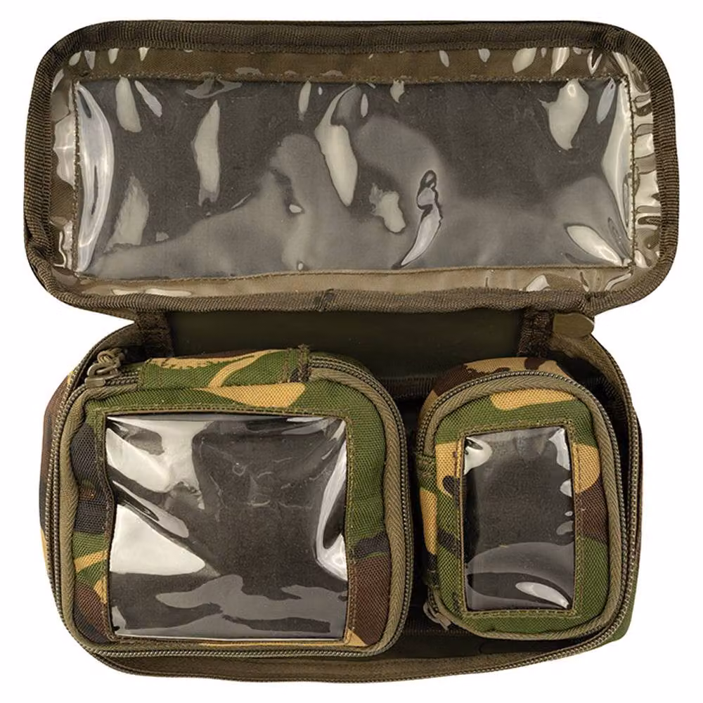 Speero Camo Clear Window Pouch Set in Dark Green – 3