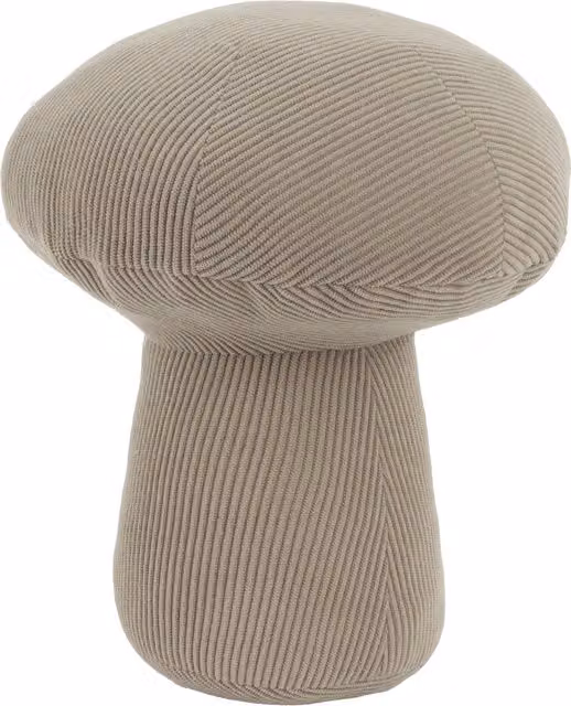 Make it a Home Organic Cord Mushroom Door Stop in Beige and Yellow