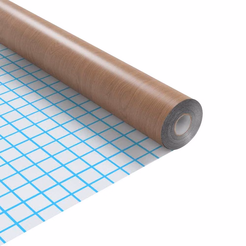 Berkfield Home Self-adhesive PVC Furniture Film, 2 Pack, Light Oak Brown, W: 90 cm, L: 500 cm – 2