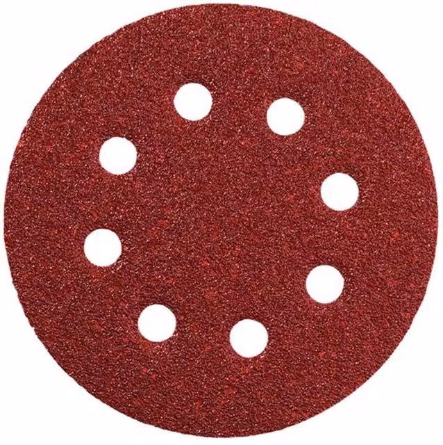 Metabo Hook and Loop Sanding Discs for Wood, Metal and Paint, Assorted Colours, Pack of 25, 125mm – 1