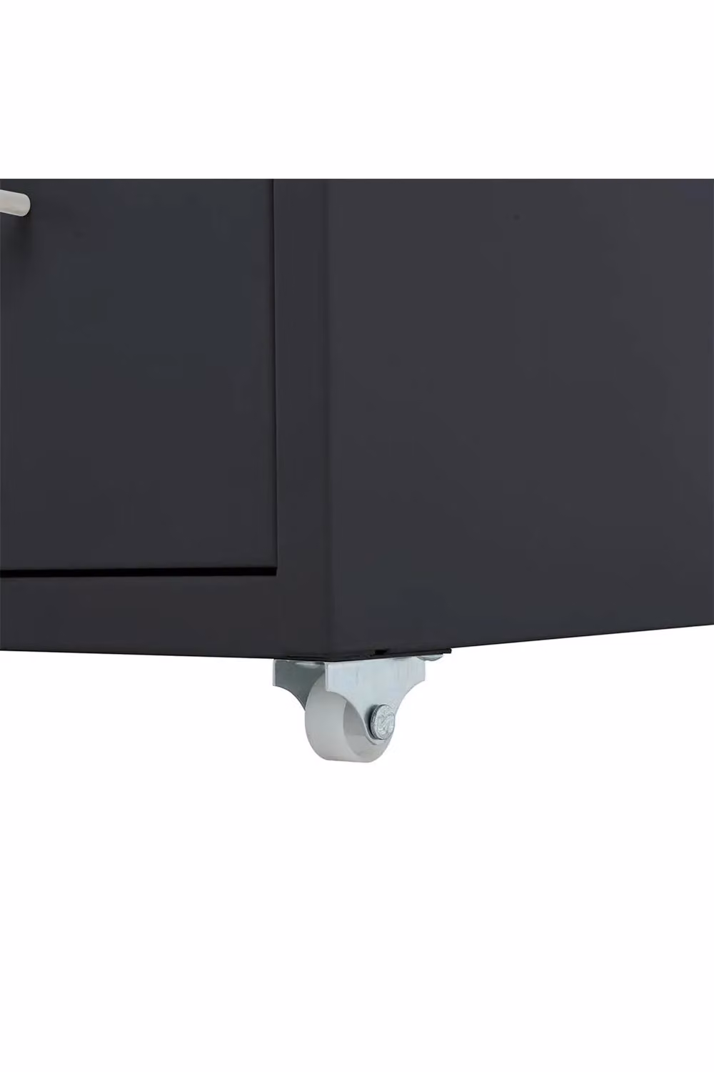 Living and Home 8 Drawer Vertical Metal File Cabinet with Wheels in Black – 5
