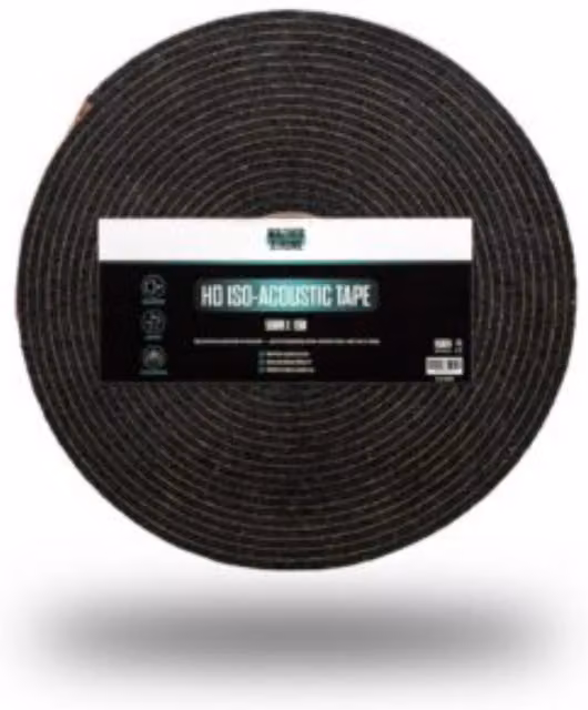Walther Strong HD Iso-Acoustic Tape in White, 50mm x 10m