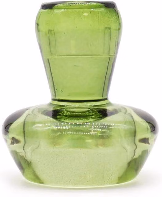 KDMD Mushroom Flip Dinner Candle and Tealight Holder in Garden Jade Green