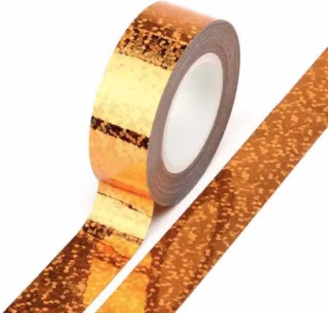 Syntego Gold Washi Paper Tape