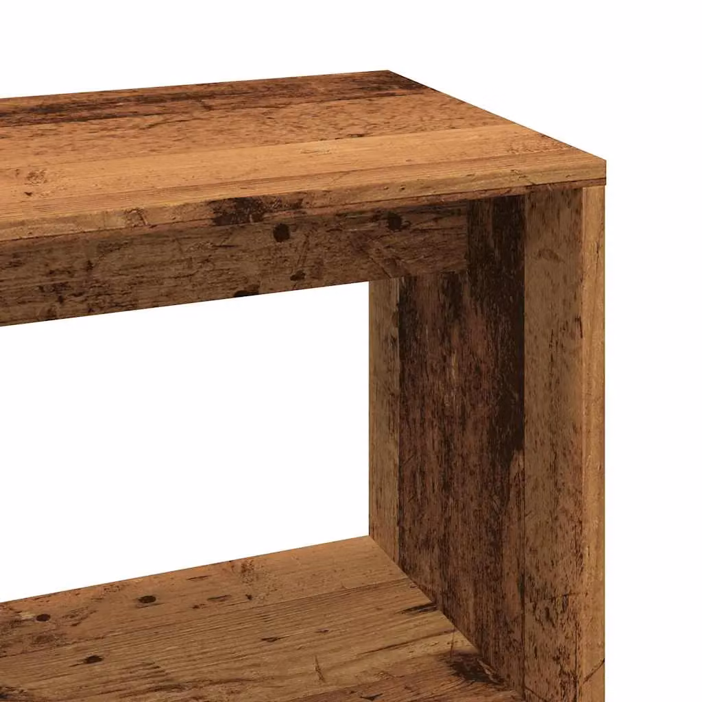 Berkfield Home Modern Corner Desk in Brown, W/D/H: 200.5 x 50 x 76 cm – 6