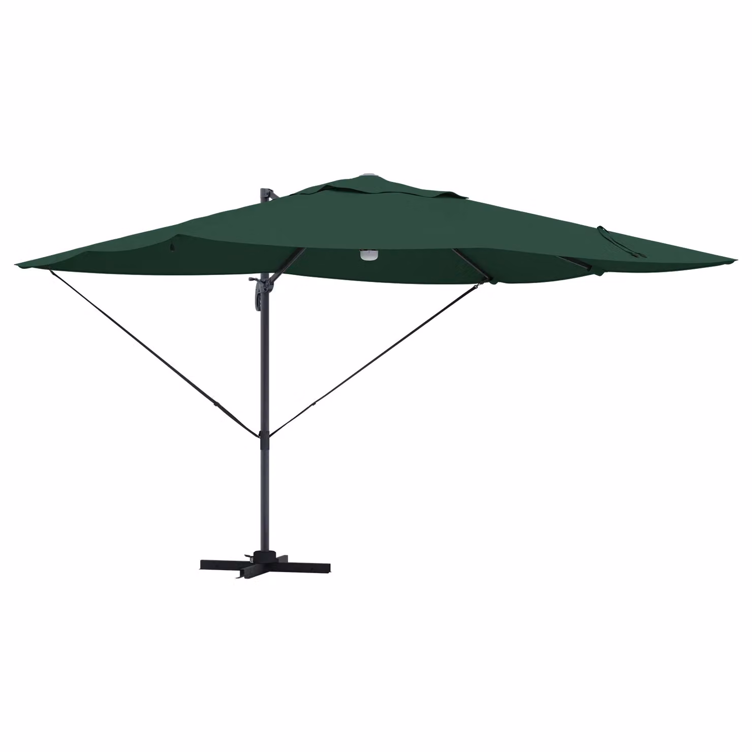Berkfield Home Green Cantilever Garden Umbrella with Polyester and Metal Frame – 2