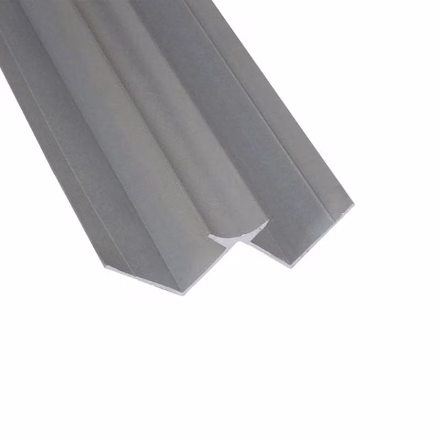 Wetwall Aluminium Internal Corner Trim for 10mm Laminate Wall Panels, Silver, Length: 2420 mm