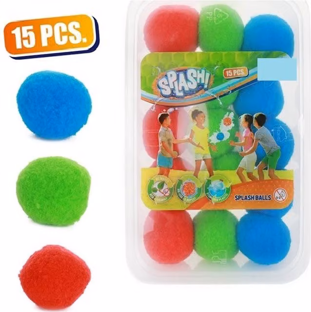 UMKYTOYS Multicolour Super Splashball Water Balloons with Storage Box