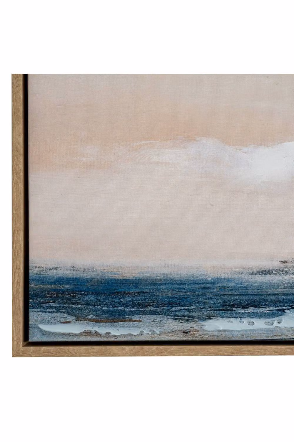 KDMD Ondra Modern Abstract Hand Painted Canvas Wall Decor in Brown – 2