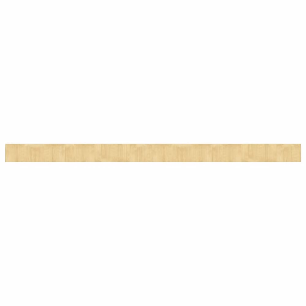 Berkfield Home Rectangular Bamboo Rug in Beige, W: 60 cm, L: 1000 cm – 2