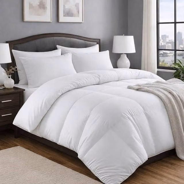 Voltico Easy Care Corovin King Size Duvet, 13.5 Tog, White – 1