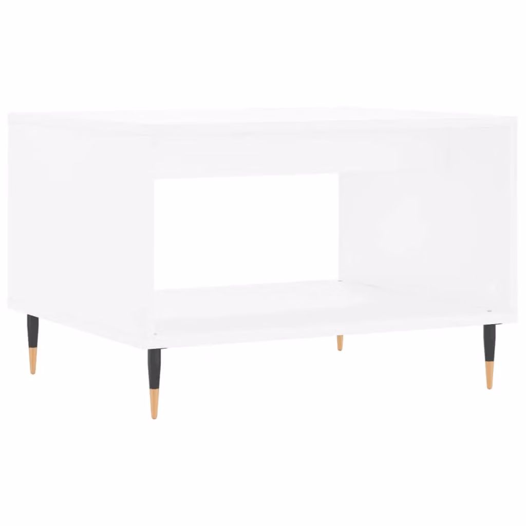 Berkfield Home White Coffee Table, W/D/H: 60 x 50 x 40 cm – 2