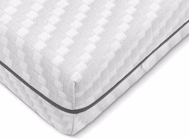 Breasley Uno Sunrise Invigorate Hybrid Pocket 1800 Firm Mattress in a Box, White, W/D/H: 140 x 200 x 25 cm