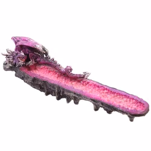 KDMD Geode Crystal Dragon Outcrop Incense Ashcatcher in Multicolour – 2