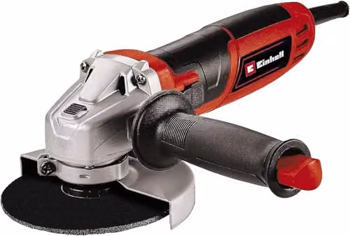 Einhell 750W Angle Grinder, 115mm, Black and Red