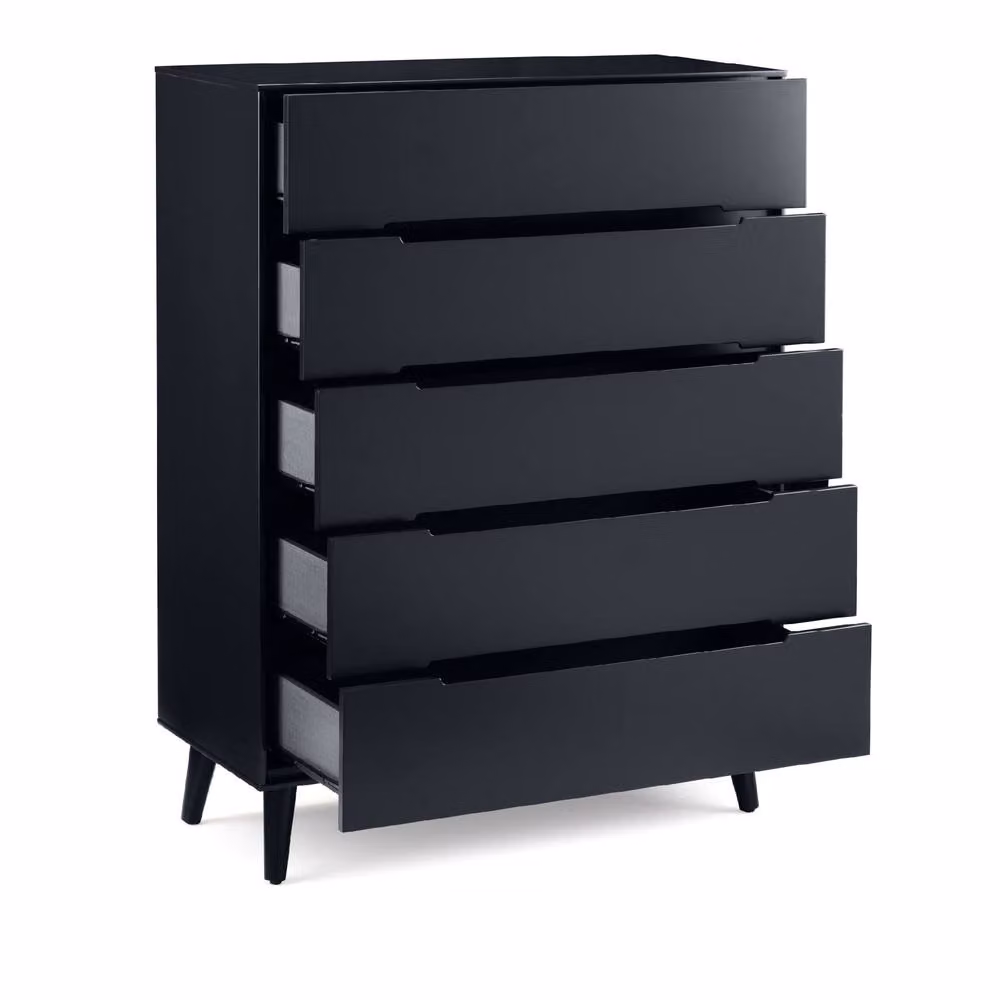 Cheshire Premium Elara 5 Drawer Chest in Anthracite Grey – 2