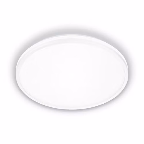 Briloner Modern LED Ceiling Panel Light, White, W/D/H: 33.5 x 33.5 x 6 cm – 7