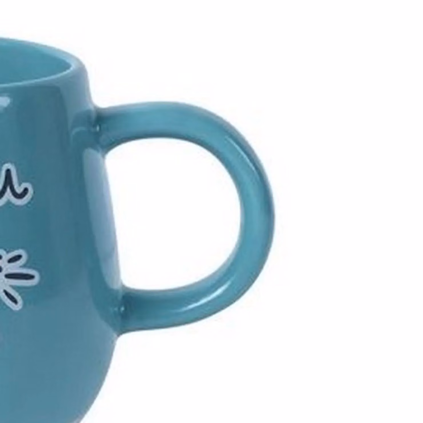 Friends How You Doin Ceramic Mug in Blue and Black – 2