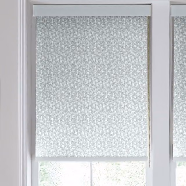 Laura Ashley Sycamore Made to Measure Blackout Roller Blind in Pale Seaspray