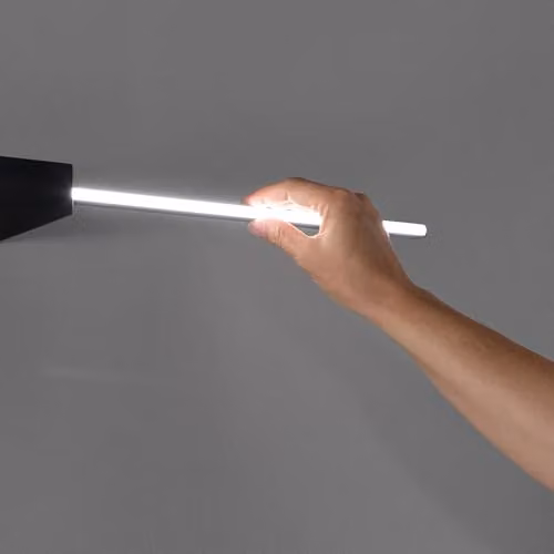Netlighting Theo 2 Light Integrated LED Wall Lamp in Black with 1350Lm and 3000K Warm White Light – 2