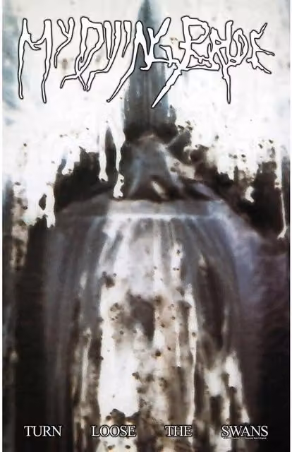My Dying Bride Turn Loose The Swans White Textile Poster – 1