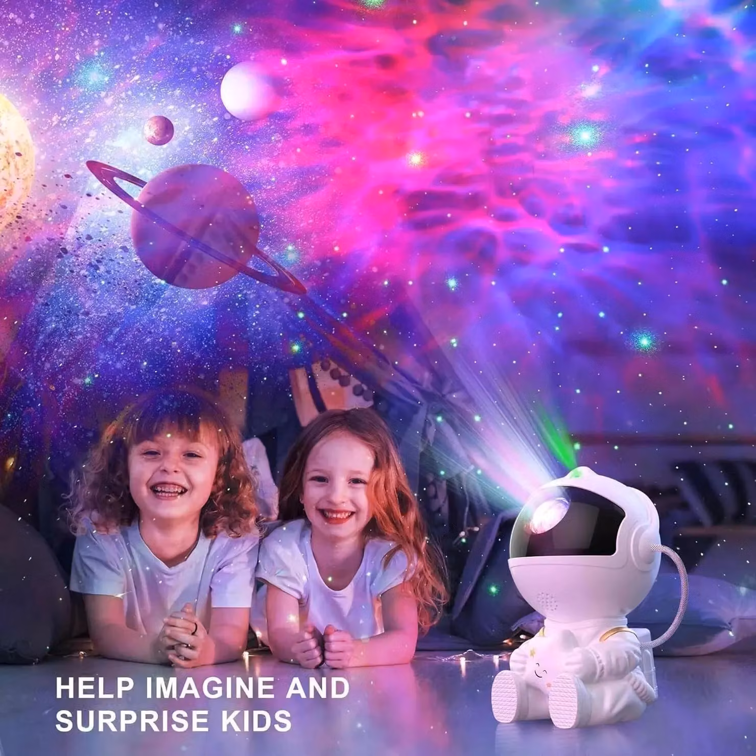 Dragodirect Astronaut Galaxy Projector White Starry Sky and Nebula Night Light – 2