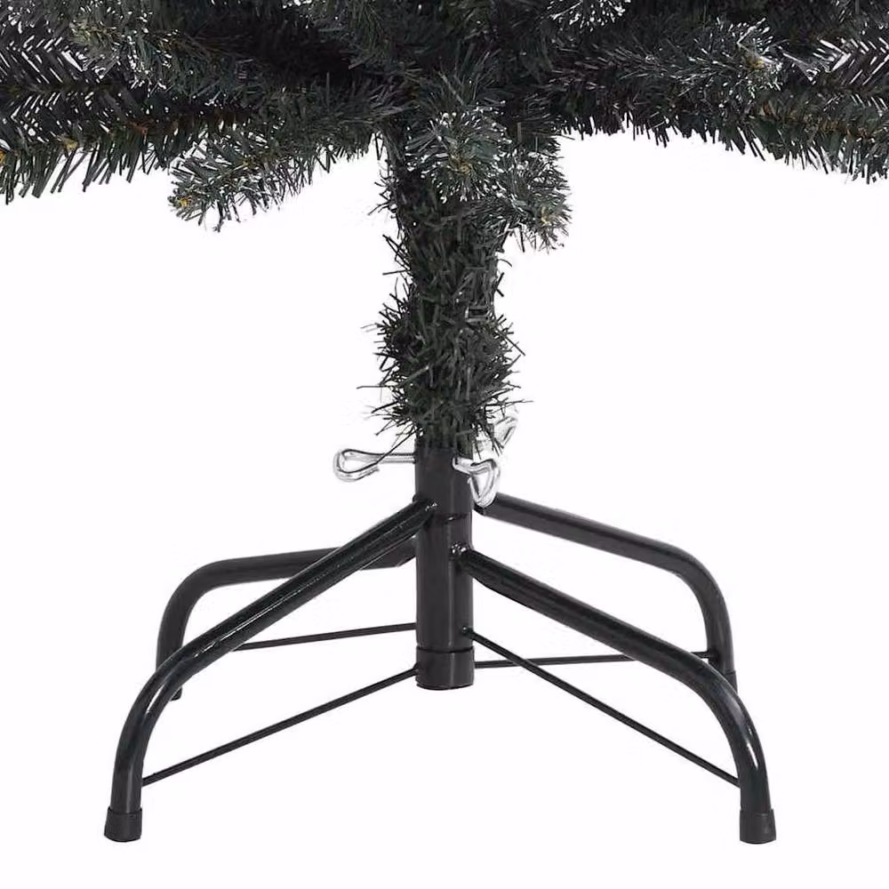 Berkfield Home Elegant Green Artificial Christmas Tree with 300 LEDs, W/D/H: 58 x 58 x 210 cm – 5