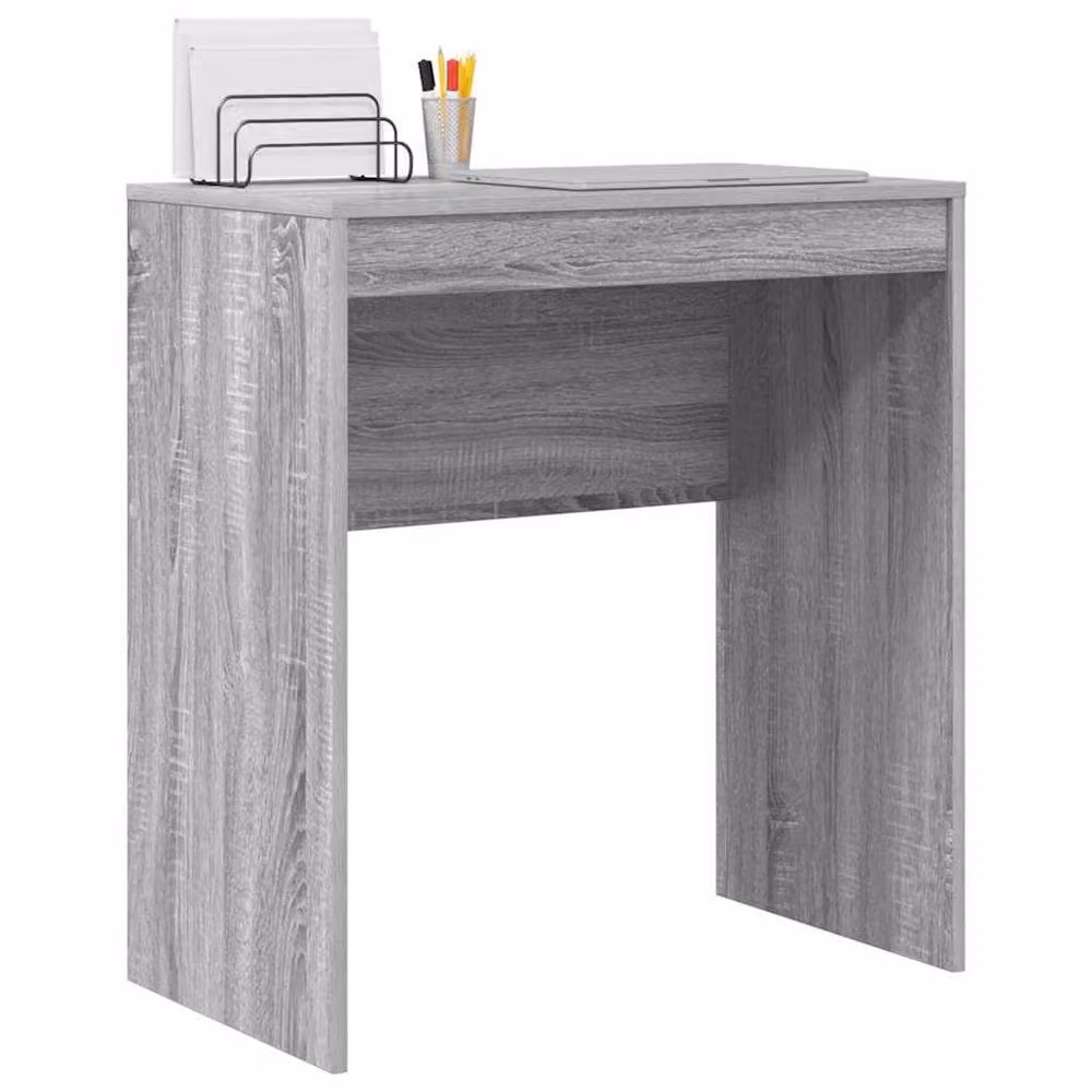 Berkfield Home Writing Desk in Grey Sonoma, W/D/H: 70 x 40 x 76 cm – 2