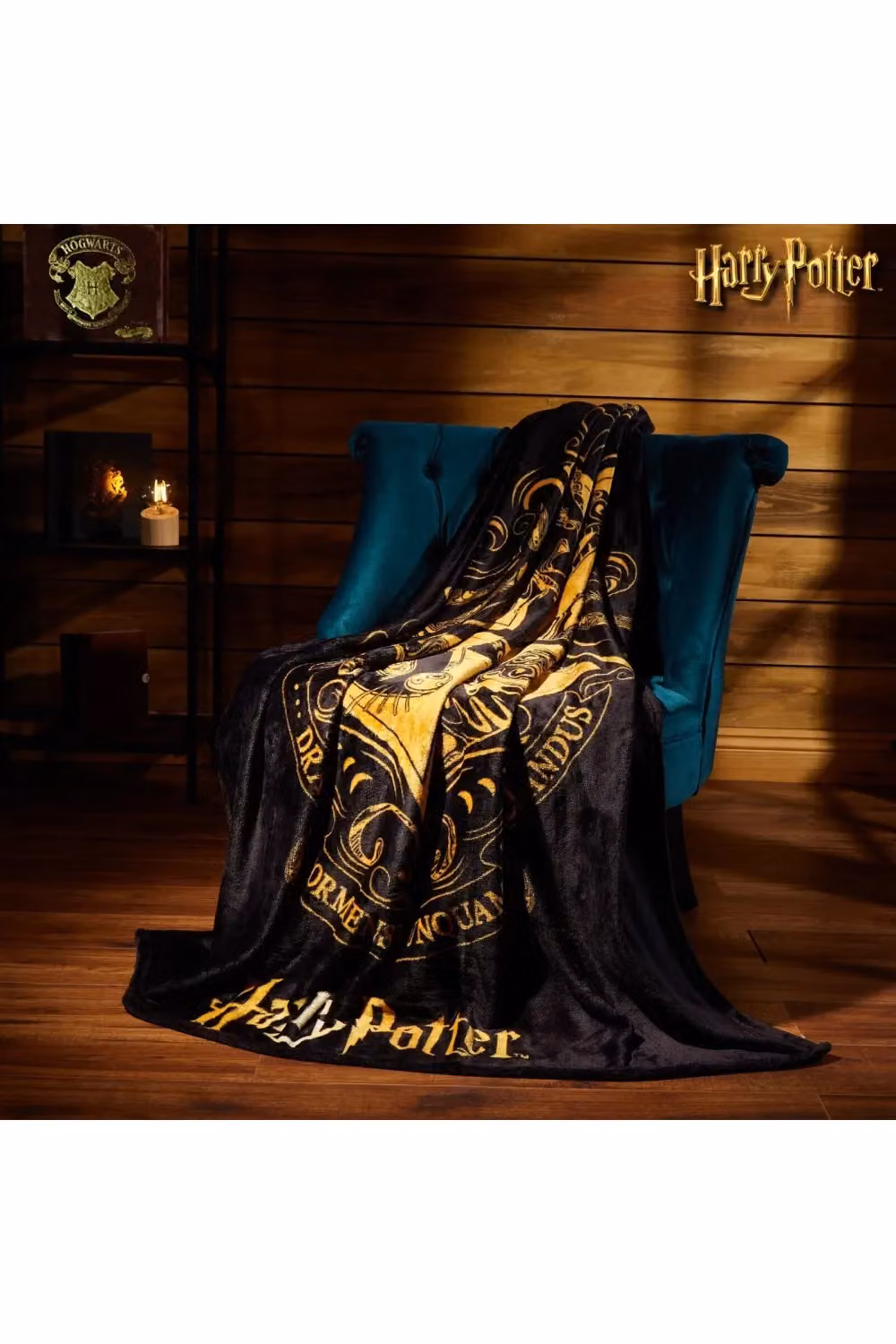 United Essentials Harry Potter Fleece Throw Blanket, Multicolour, W/D: 150 x 130 cm – 3