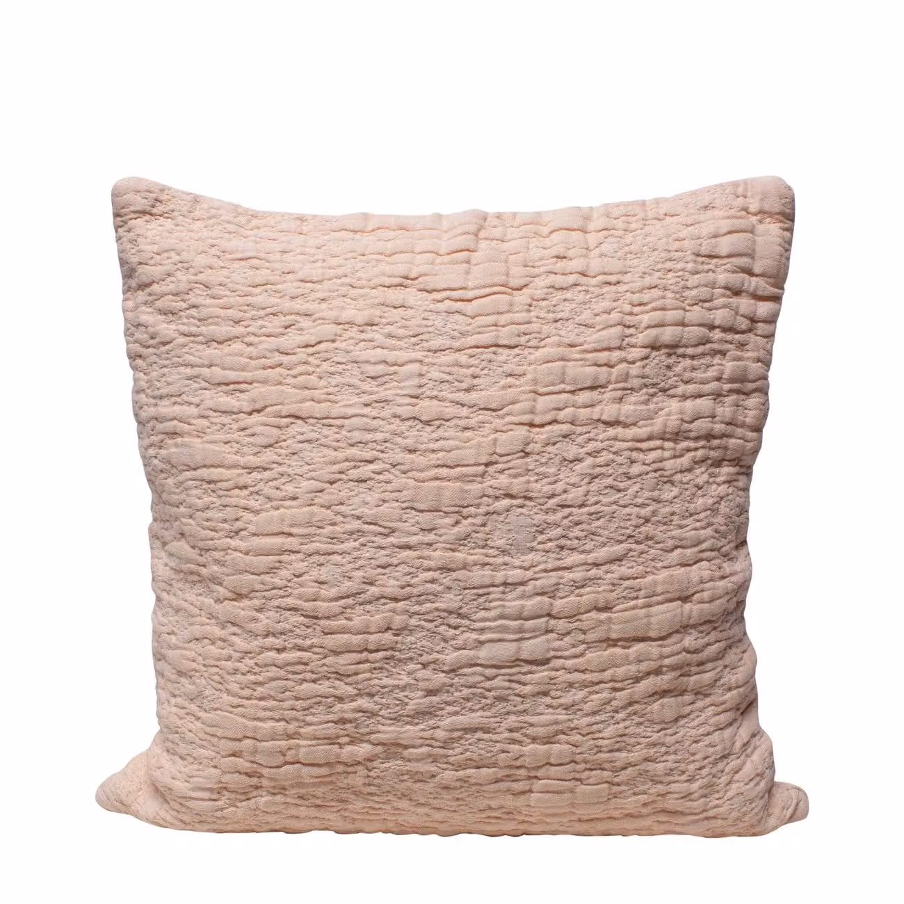 Dome Deco Anemone Square Cushion, Pink, W/D/H: 45 x 45 x 45 cm