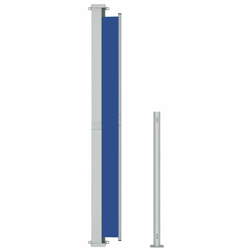 Berkfield Home Blue Retractable Side Awning W/D/H: 180 x 500 cm – 4