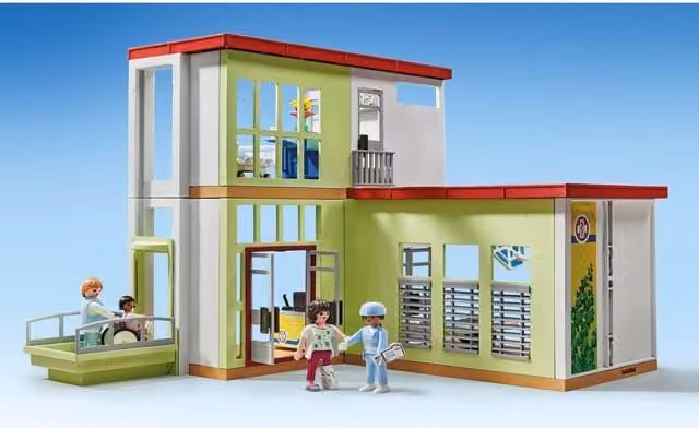 Playmobil Modern Hospital Playset in White