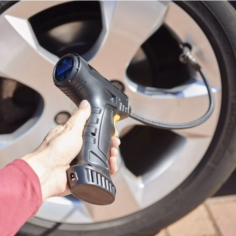 mysmartbuy Digital Tyre Inflator in Black and Multicolour, W/D/H: 20.5 x 13.5 x 5.5 cm – 7