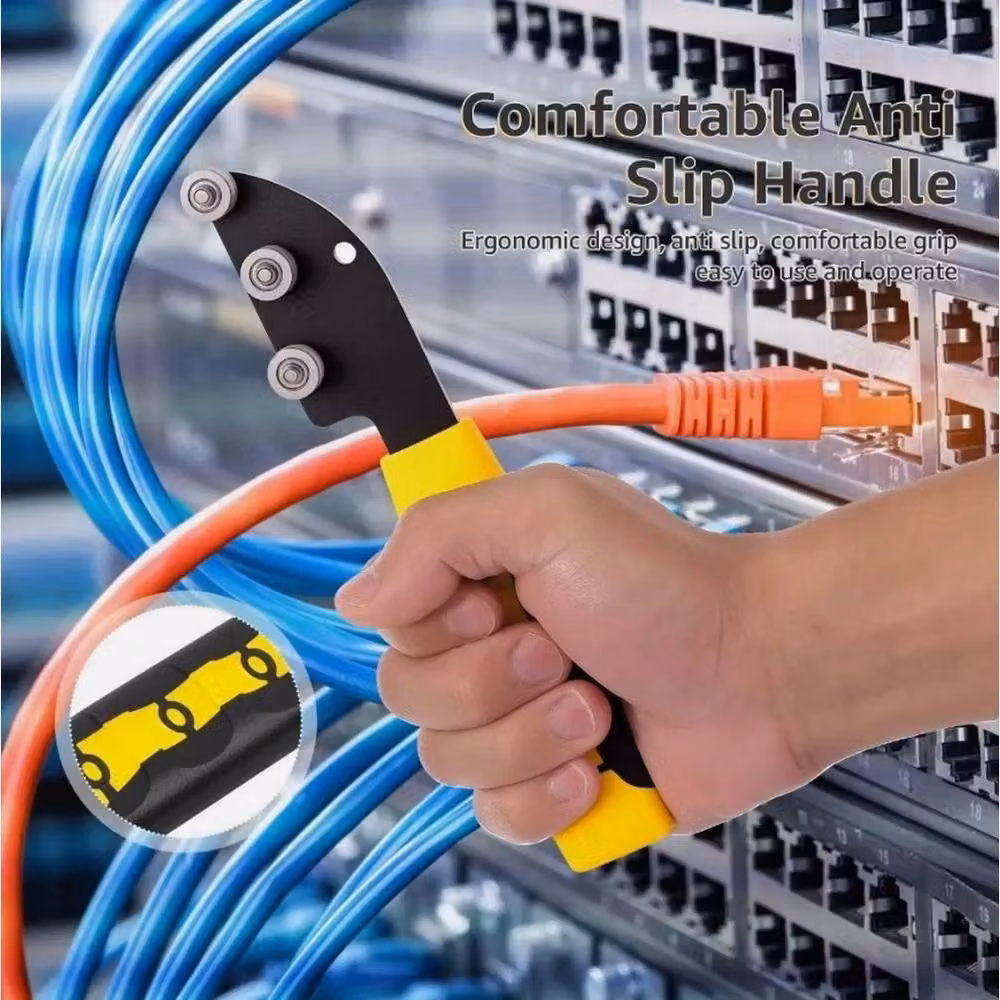 SPETLEK Yellow Electrical Cable and Wire Straightener Tool – 4