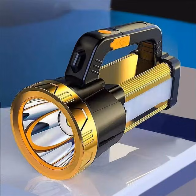 Havendro Super Bright LED Searchlight Hand Torch in Black – 1