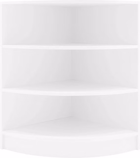 Monstershop LM60 Retail Shop Corner Counter, White