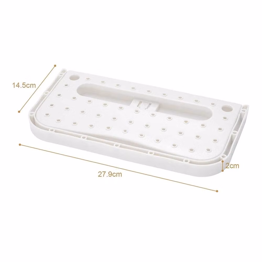 SPETLEK 4-Piece Wall Mounted Shoe Rack Holder in White – 2