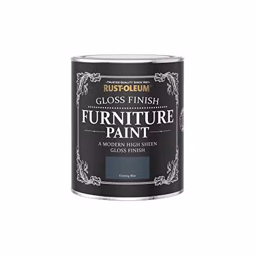 Rust-Oleum Gloss Furniture and Skirting Board Paint, Blue, 0.75 l – 3
