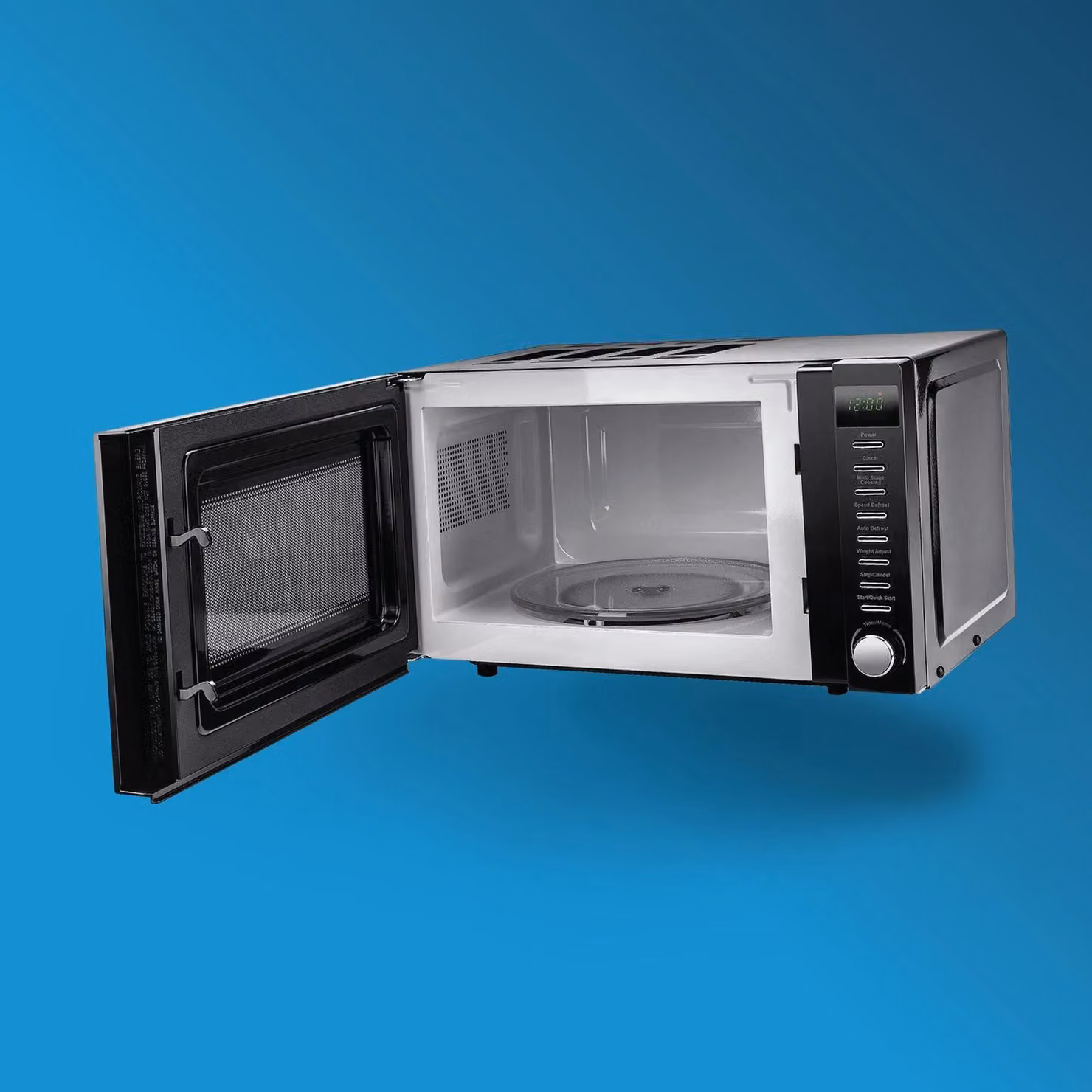 Vytronix VY-HMO800 20L 800W Digital Solo Microwave Oven in Black and Stainless Steel – 2