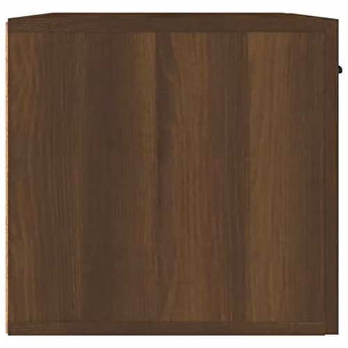 vidaXL Modern Wall Mounted Cabinet in Brown, W: 60 cm, D: 36.5 cm, H: 35 cm – 3