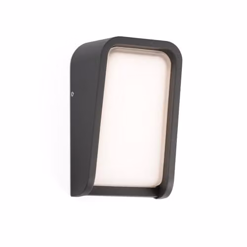 Faro Barcelona Mask Modern Square Wall Lamp in Black and Multicolour with Aluminium and Glass